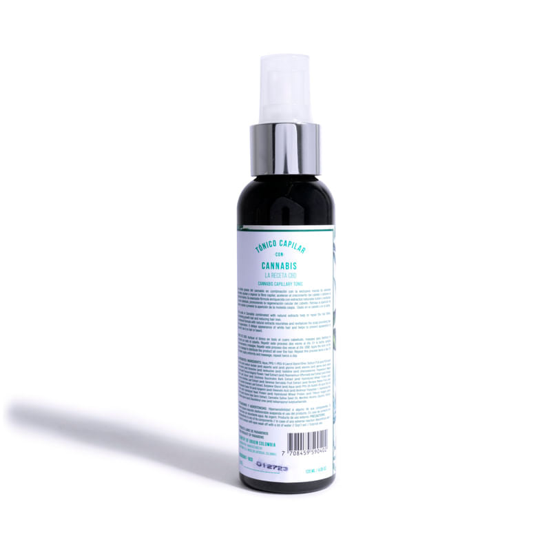 TONICO CAPILAR PARA CABELLO Y BARBA LA RECETA 120 ML
