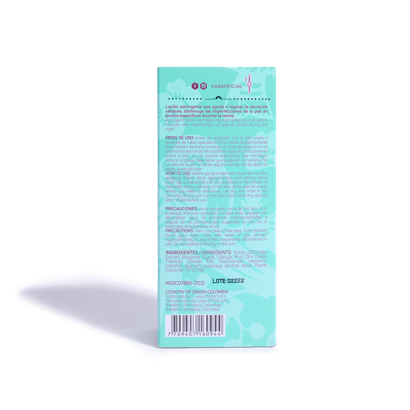 LOCION ASTRINGENTE KABA 30 ML