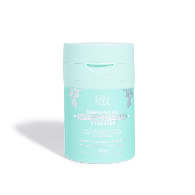 CREMA FACIAL ANTIENVEJECIMIENTO Y TENSORA KABA 50 ML