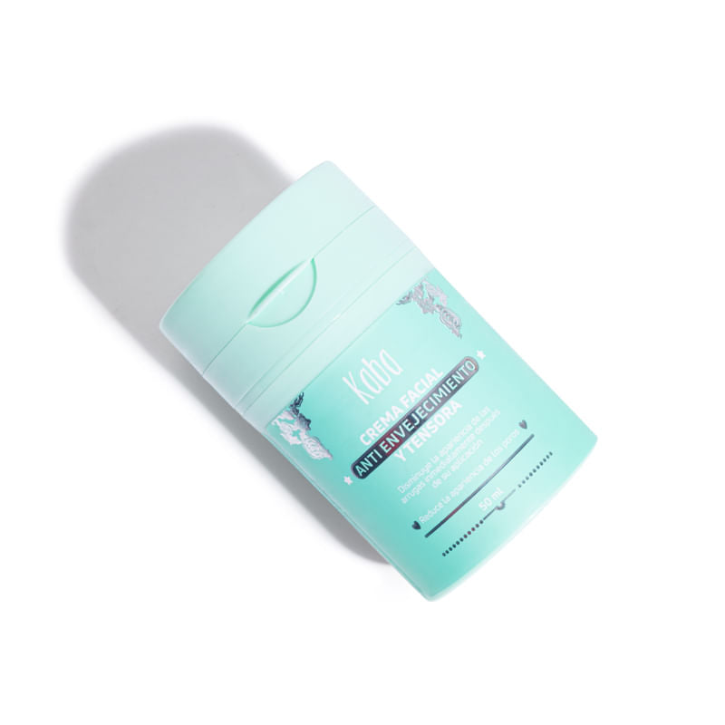 CREMA FACIAL ANTIENVEJECIMIENTO Y TENSORA KABA 50 ML