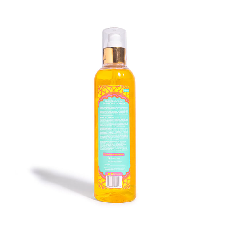 BRONCEADOR DE ZANAHORIA Y CANELA D'LUCHI 250 ML