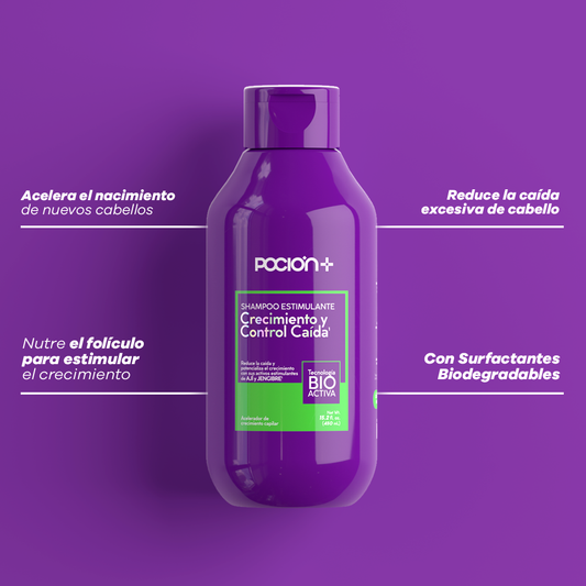 SHAMPOO CRECIMIENTO Y CONTROL CAIDA