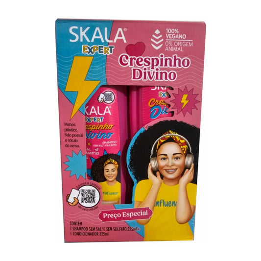 KIT SHAMPOO+ACONDICIONADOR CRESPINHO DIVINNO
