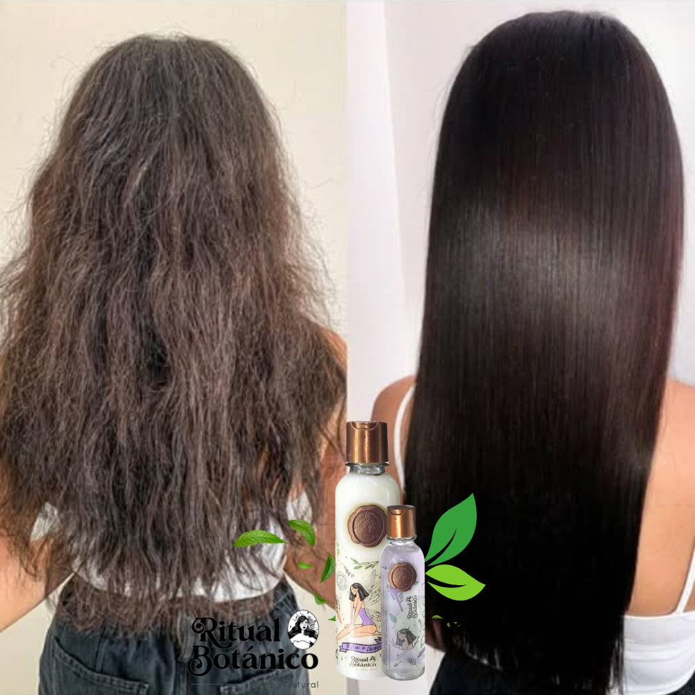 KIT DE KERATINA ORGANICA EVOLUCION RITUAL BOTANICO 120 ml– ¡NUEVA FORMULACION!