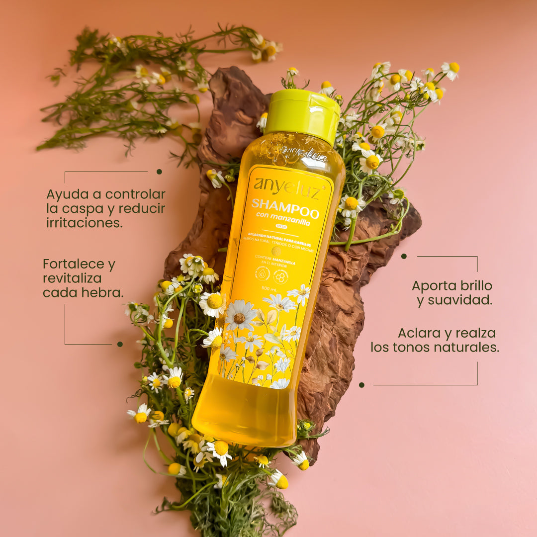SHAMPOO CON MANZANILLA