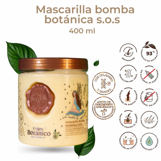 MASCARILLA BOMBA BOTANICA SOS RITUAL BOTANICO