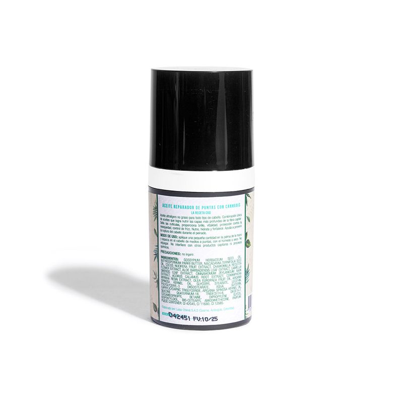 ACEITE REPARADOR DE PUNTAS LA RECETA 30 ml
