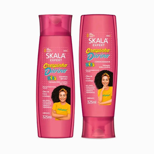 KIT SHAMPOO+ACONDICIONADOR CRESPINHO DIVINNO