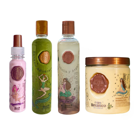 KIT REPARACION CAPILAR + MASCARILLA BOMBA SOS RITUAL BOTANICO