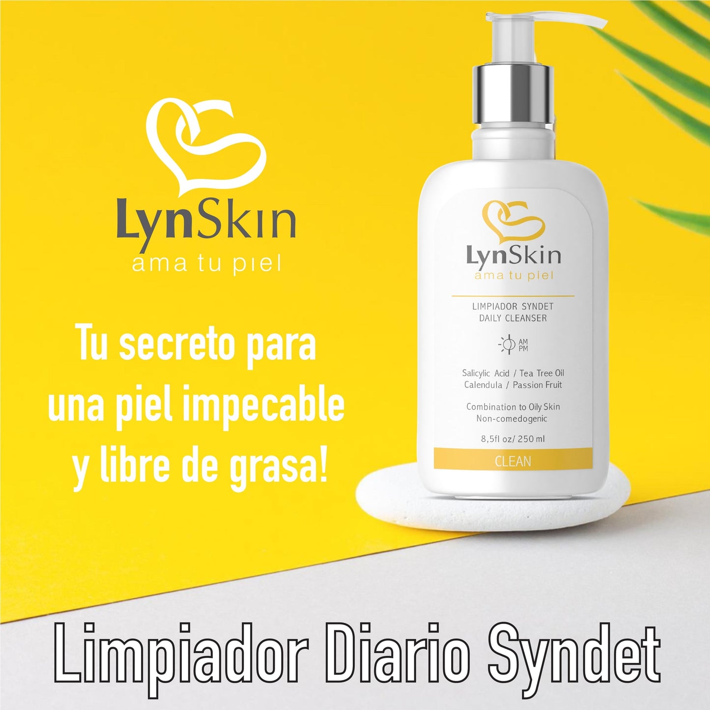 LIMPIADOR SYNDET LYNSKIN X250ML