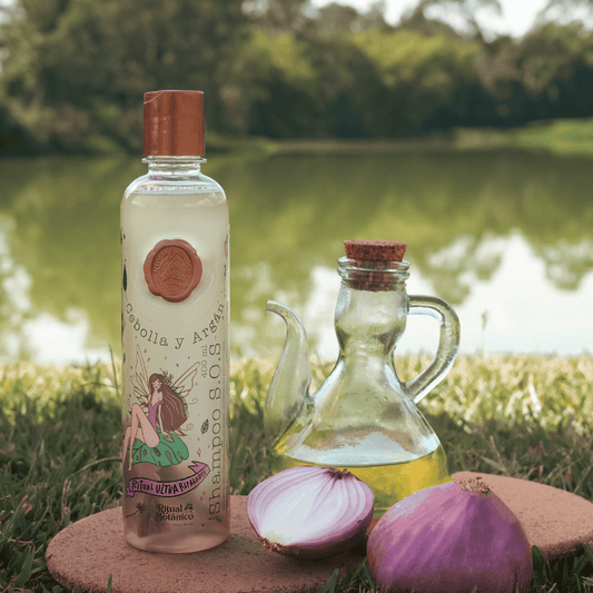 SHAMPOO S.O.S CEBOLLA Y ARGAN RITUAL BOTANICO