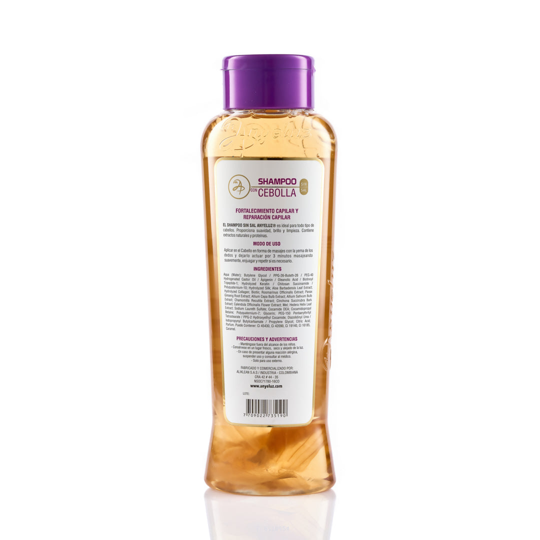 SHAMPOO CON CEBOLLA ANYELUZ